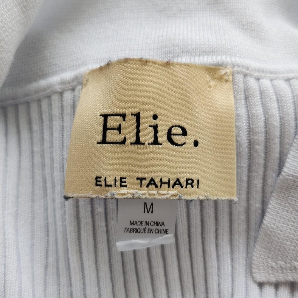 ♡ Baby Blue Ribbed Knit Blouse ♡ - Picture 3 of 5